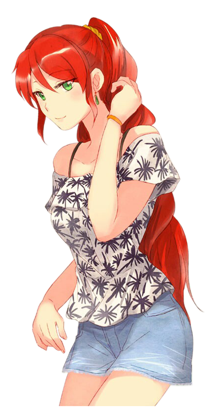 Pyrrha Nikos RWBY render