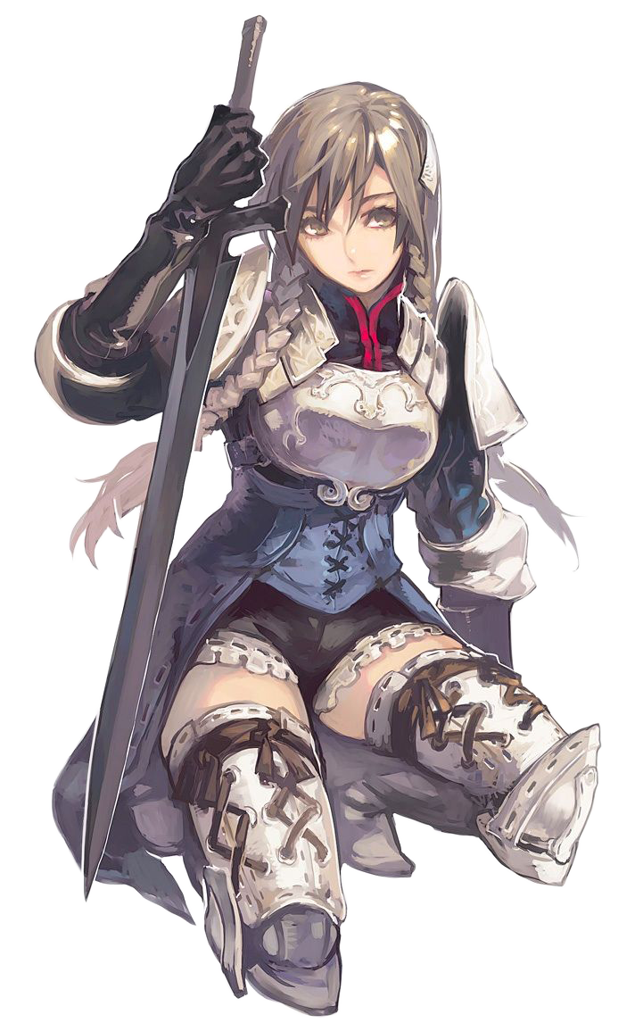 Female knight swordsman render by Dgamer28 on DeviantArt