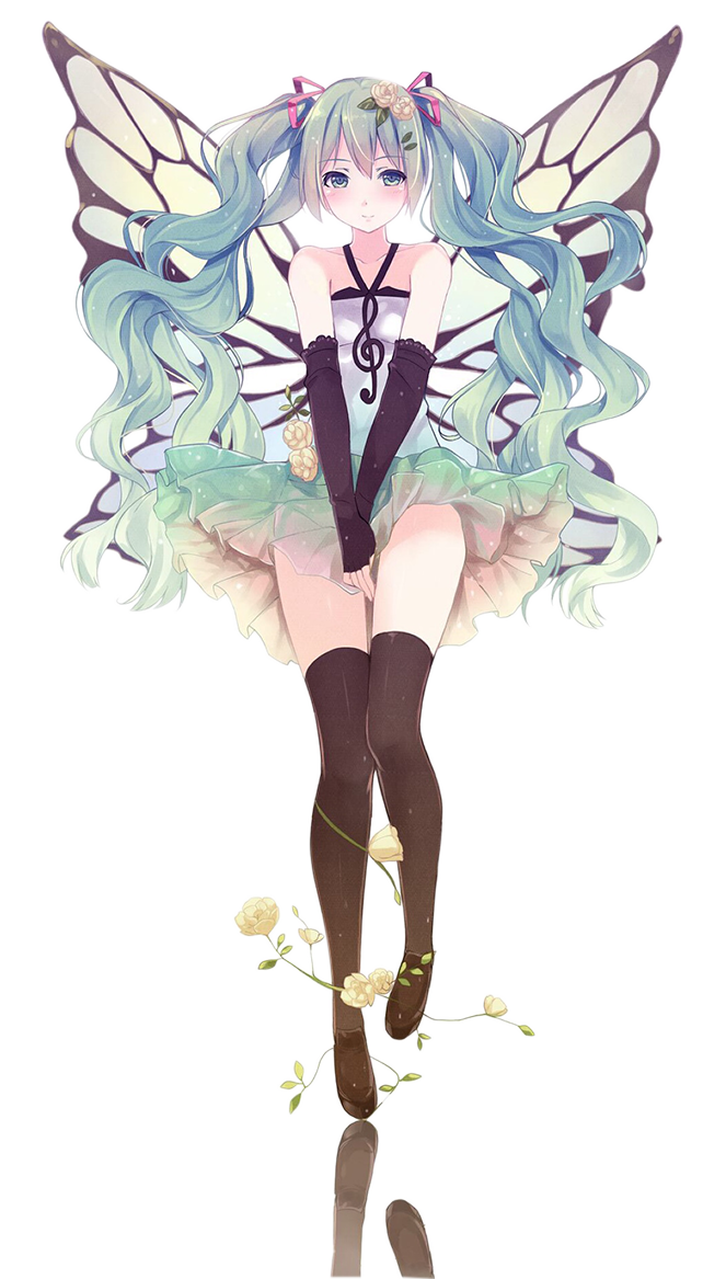 Hatsune Miku fairy render by Dgamer28 on DeviantArt