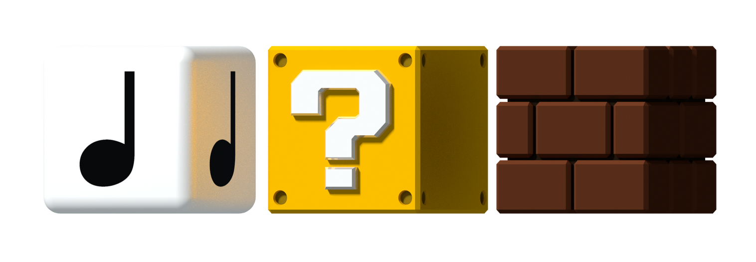 Mario Blocks Side View Blocks - Super Mario CG by LanceBeryl on DeviantArt