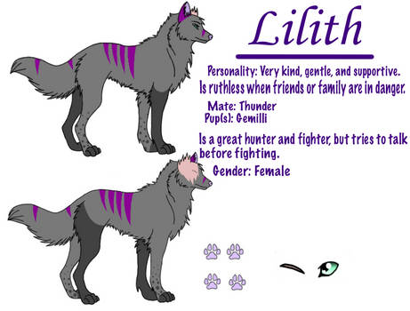 Lilith, My Fursona!!!