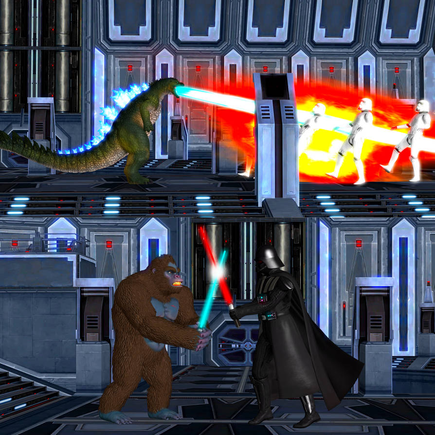 Triangle vs Monkey (Star Wars) by Godzillajack2 on DeviantArt