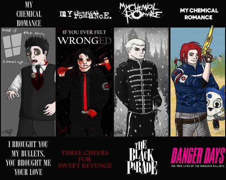 Gerard Way Bookmarks FULL SET