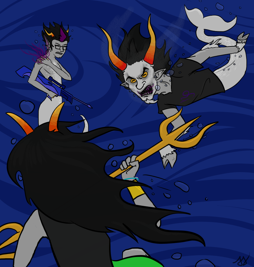 Moonbound 6.2 Eridan: Deal with Gamzee.