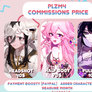 COMMISSIONS Prices (OPEN)