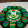 TMNT Cake and Cupcake Combo