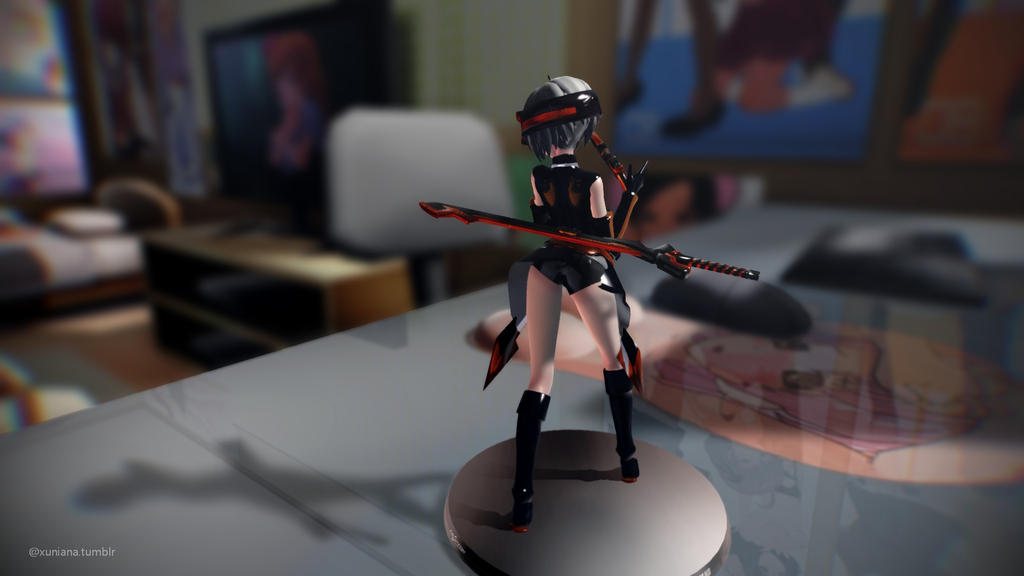 Mmd Figure MMD/MME Figure Render work by xuniana on DeviantArt