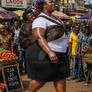 Powerful Woman Carries Full-Grown Man On Her Back