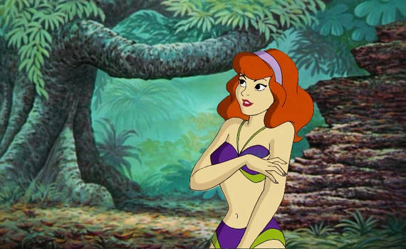 Daphne Blake looks for Kaa