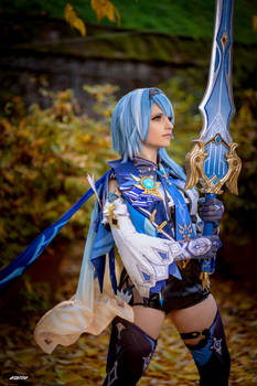 Eula - Genshin Impact cosplay