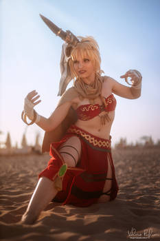 Mordred True Samadhi Fire cosplay