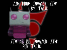 Invader Zim PaperCraft