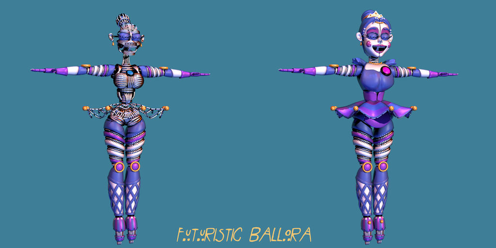 Futuristic Ballora Update by MangoISeI on DeviantArt