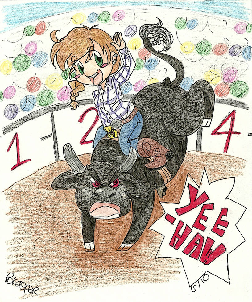 Rev Cow Ride Comp ride em cowgirl by kookookasper on DeviantArt