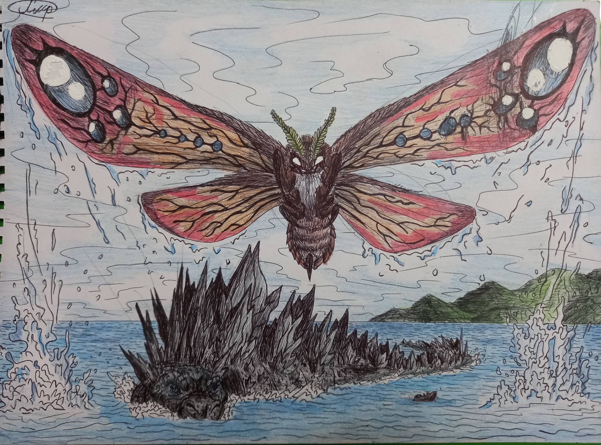 Mothra Queen Of The Monsters By Hodjiraptor On DeviantArt mothra-queen-of-the-monsters-by-hodjiraptor-on-deviantart
