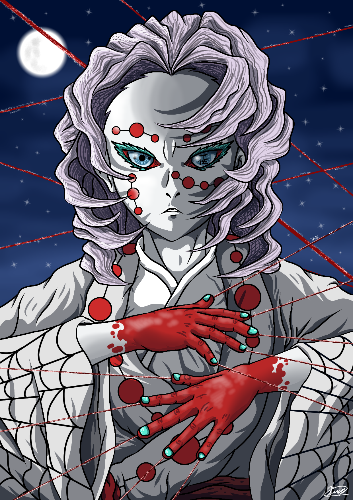 Demon Slayer: Rui by Hodjiraptor on DeviantArt