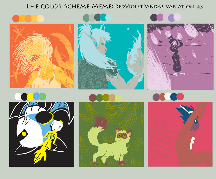 Color Scheme Meme 3 by Cloverkitty on DeviantArt