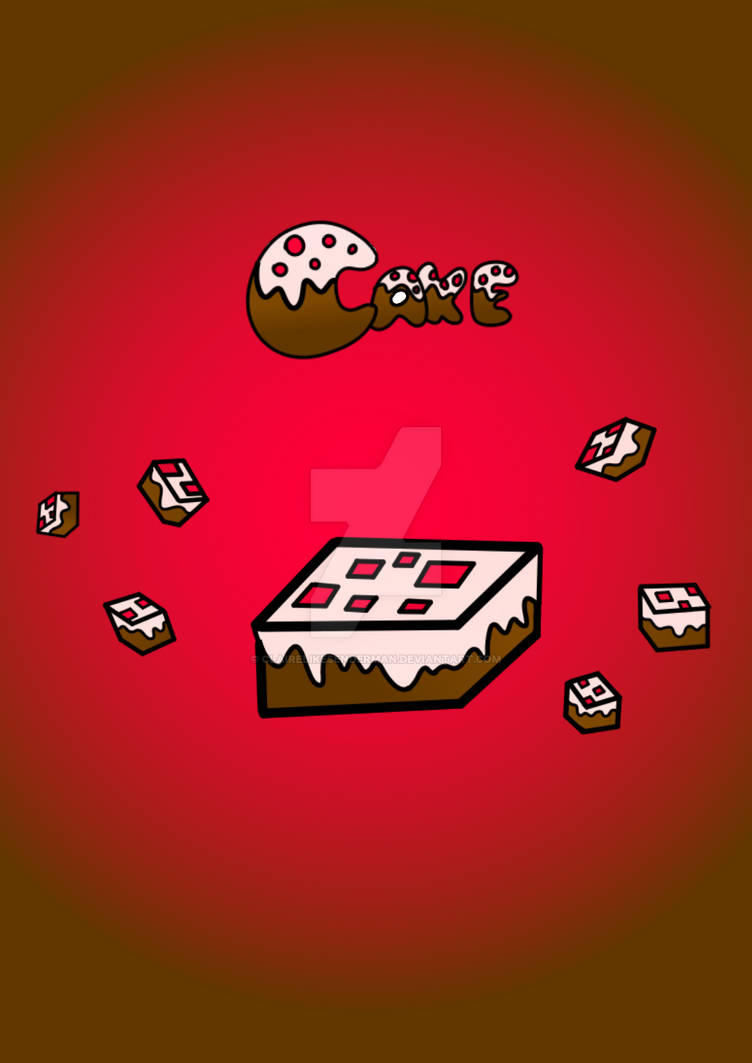 Minecraft Cake by ClaireLikesEnderman on DeviantArt