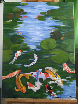 Koi pond 2