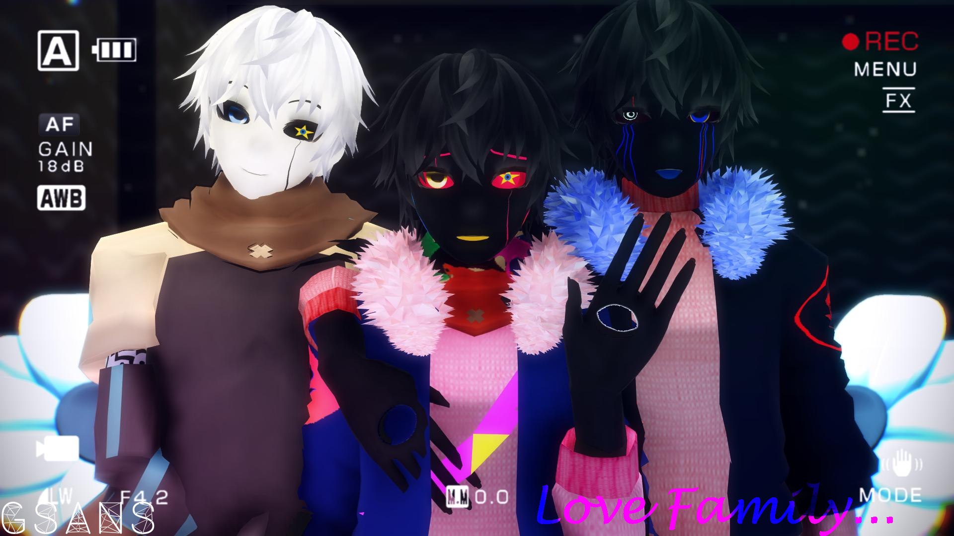 (Shipp ERRORINK) Family by GasterSansMMD on DeviantArt