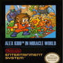 Custom Alex Kidd NES cover