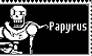 Papyrus stamp