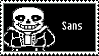 Sans stamp