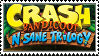 Crash Bandicoot N. Sane Trilogy stamp by RegnoArt