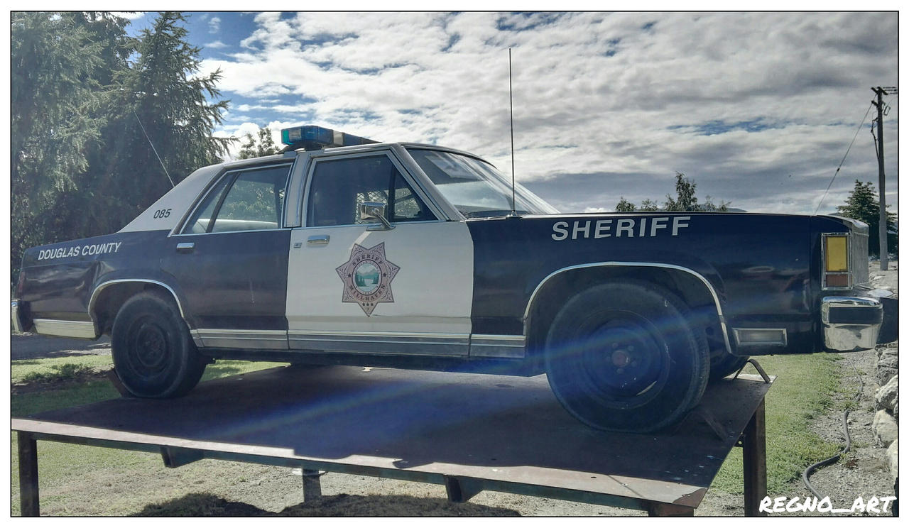 Ford Crown Victoria Cop Car - side by RegnoArt on DeviantArt