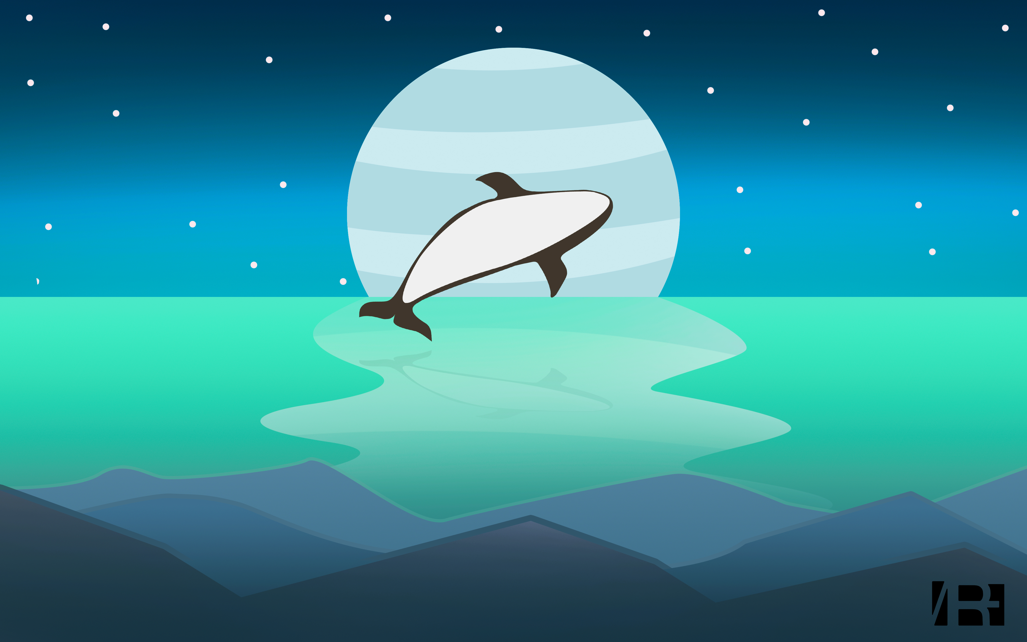 Whale moon