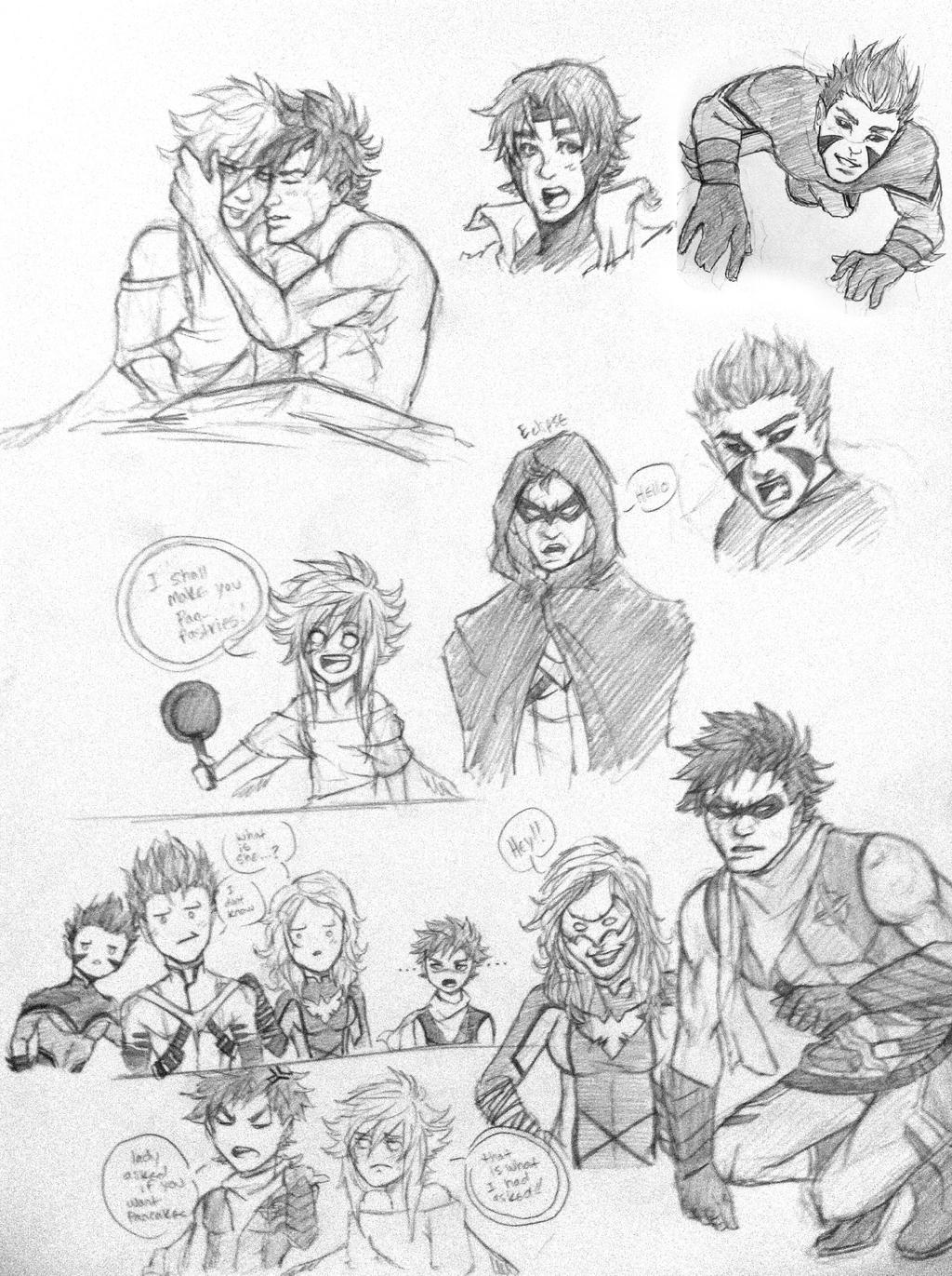 Hero sketch dump here!!