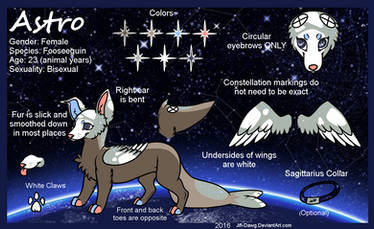 Astro Reference 2016 (Secondary Fursona)