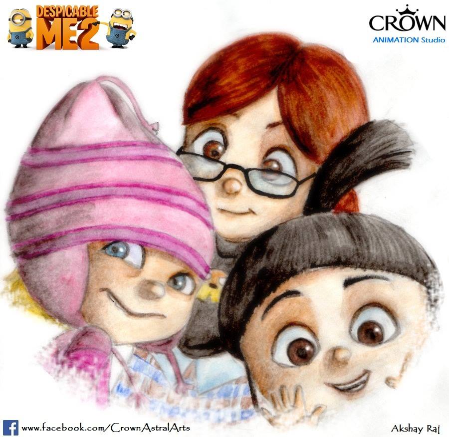 Despicable Me 2 Margo Agnes And Edith By Redfox9 On Deviantart Despicable Me 2 Margo Agnes And Edith By Redfox9 On Deviantart
