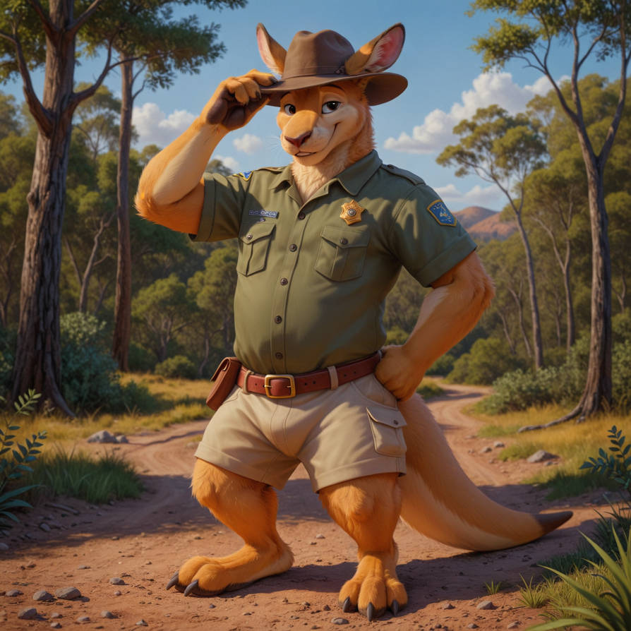 Fantasy Outback Ranger Outback Ranger by ClamshellCactus on DeviantArt