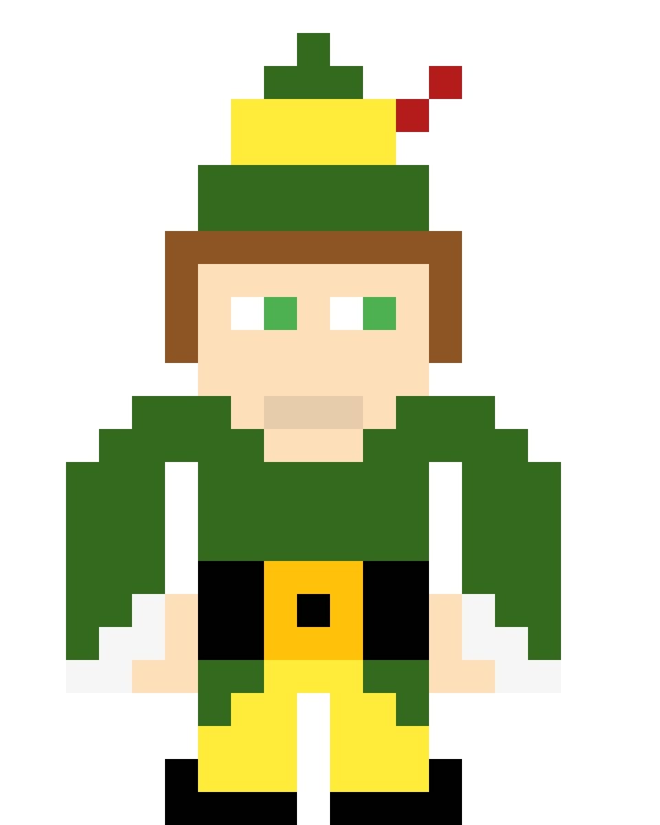 Elf Bitmap 8 bit elf by WestCoastMemer on DeviantArt