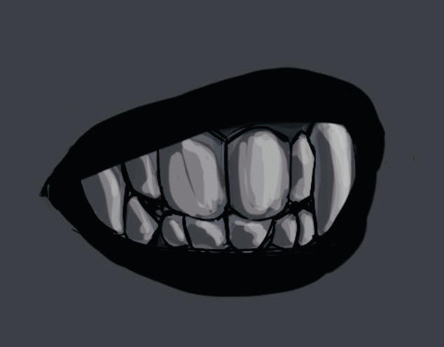 Fangs Shape Tooth Deviantart Teeth by SteveRiley on DeviantArt