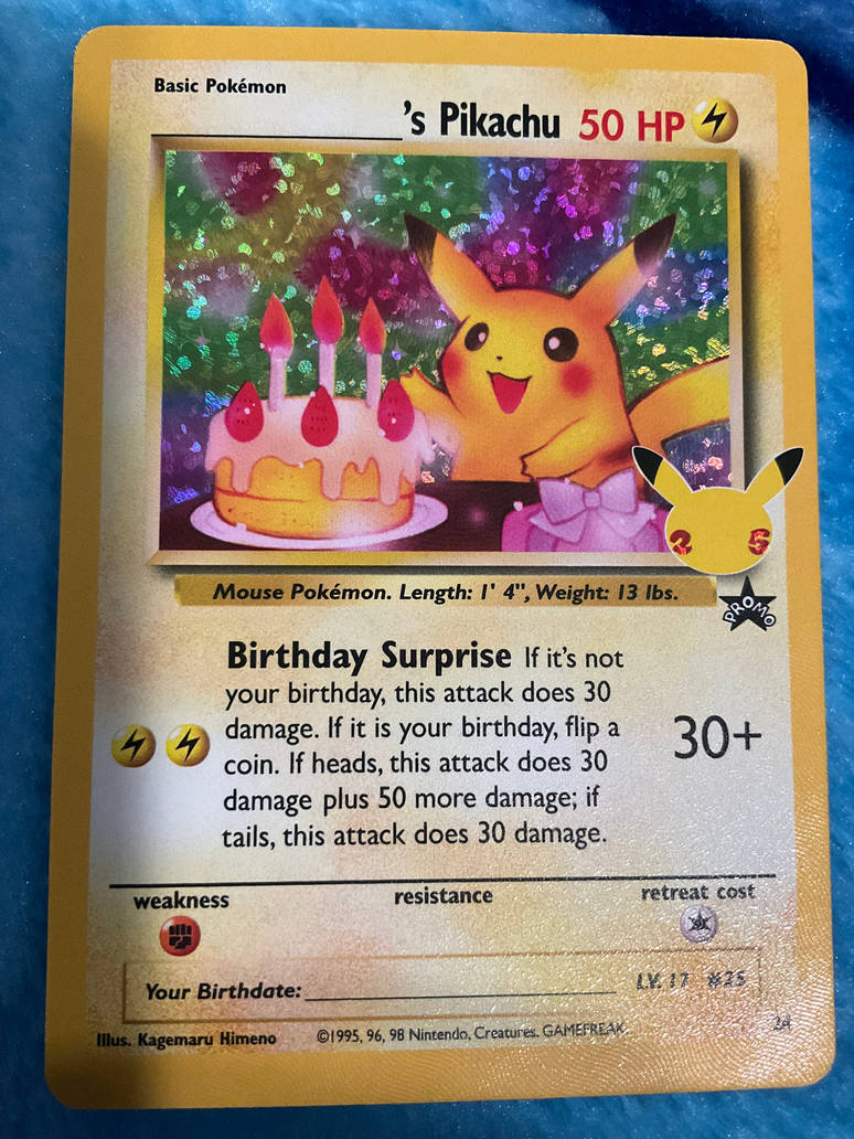 Pikachu Birthday Card By MrsSpyro01 On DeviantArt pikachu-birthday-card-by-mrsspyro01-on-deviantart