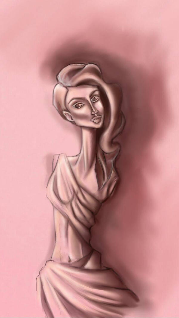 Pink Lady Deviantart The pink lady by RoxaneAga on DeviantArt