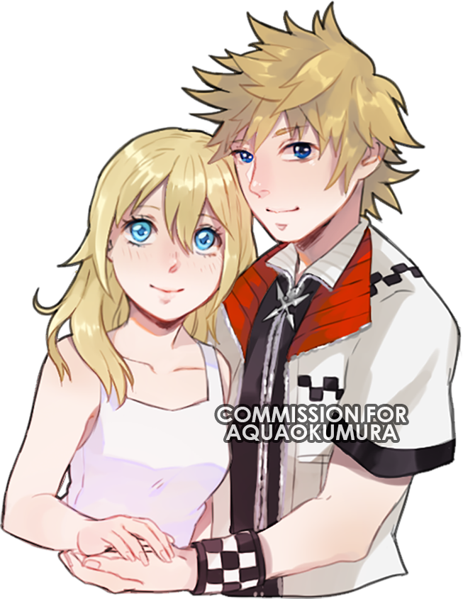 Namine Roxas Kingdom Hearts Namine And Roxas