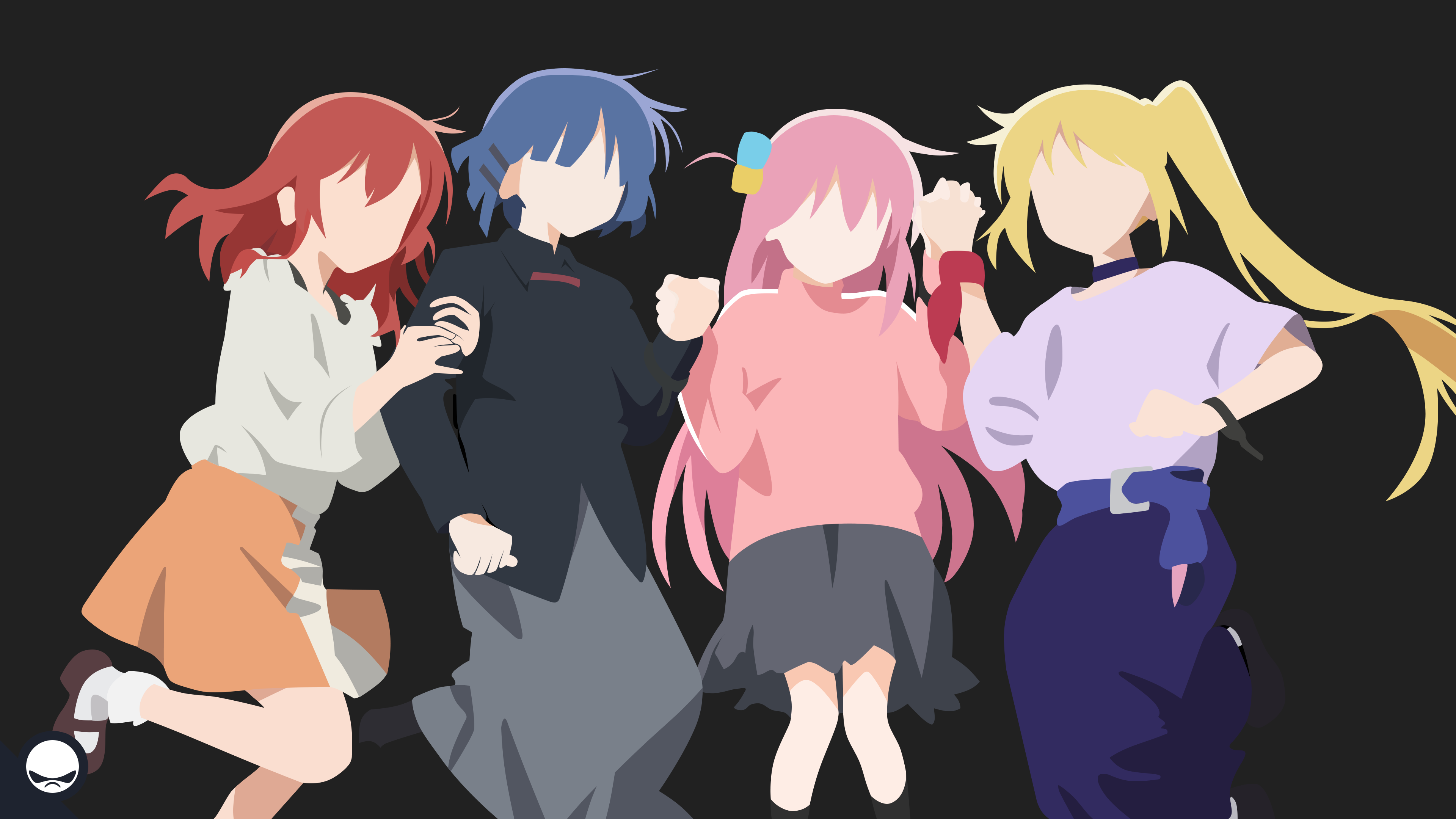 Hitori Gotou  Bocchi the Rock! Minimalist by BinsentoOmosura on DeviantArt