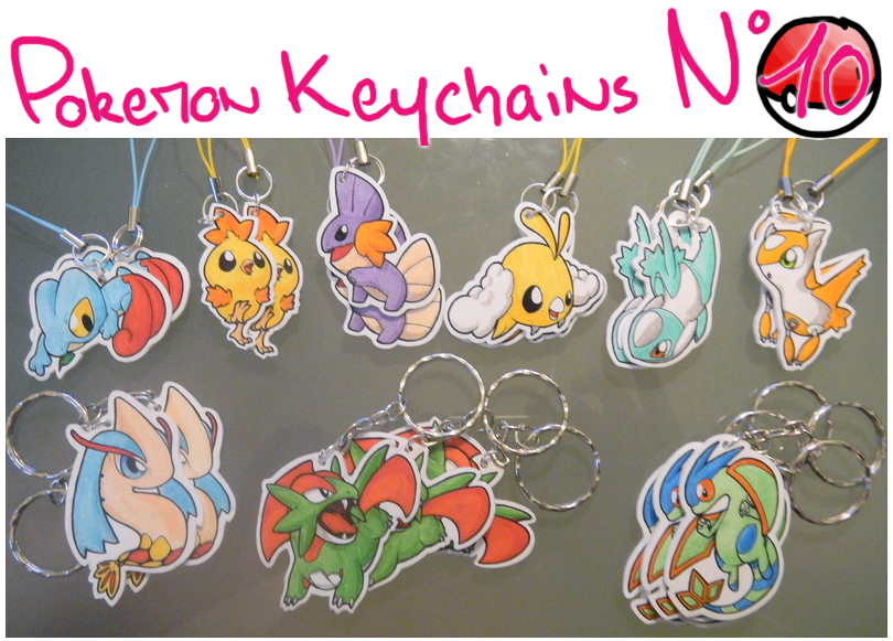 Pokemon Keychains 10