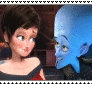 Megamind and Roxanne Stamp