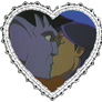 Goliath and Elisa Heart Stamp
