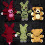 Five Nights At Freddys Plushies Commission