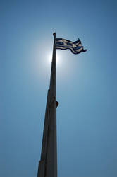 Athens: Greek Flag