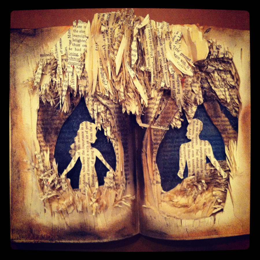 Altered Book: Disraeli in Love