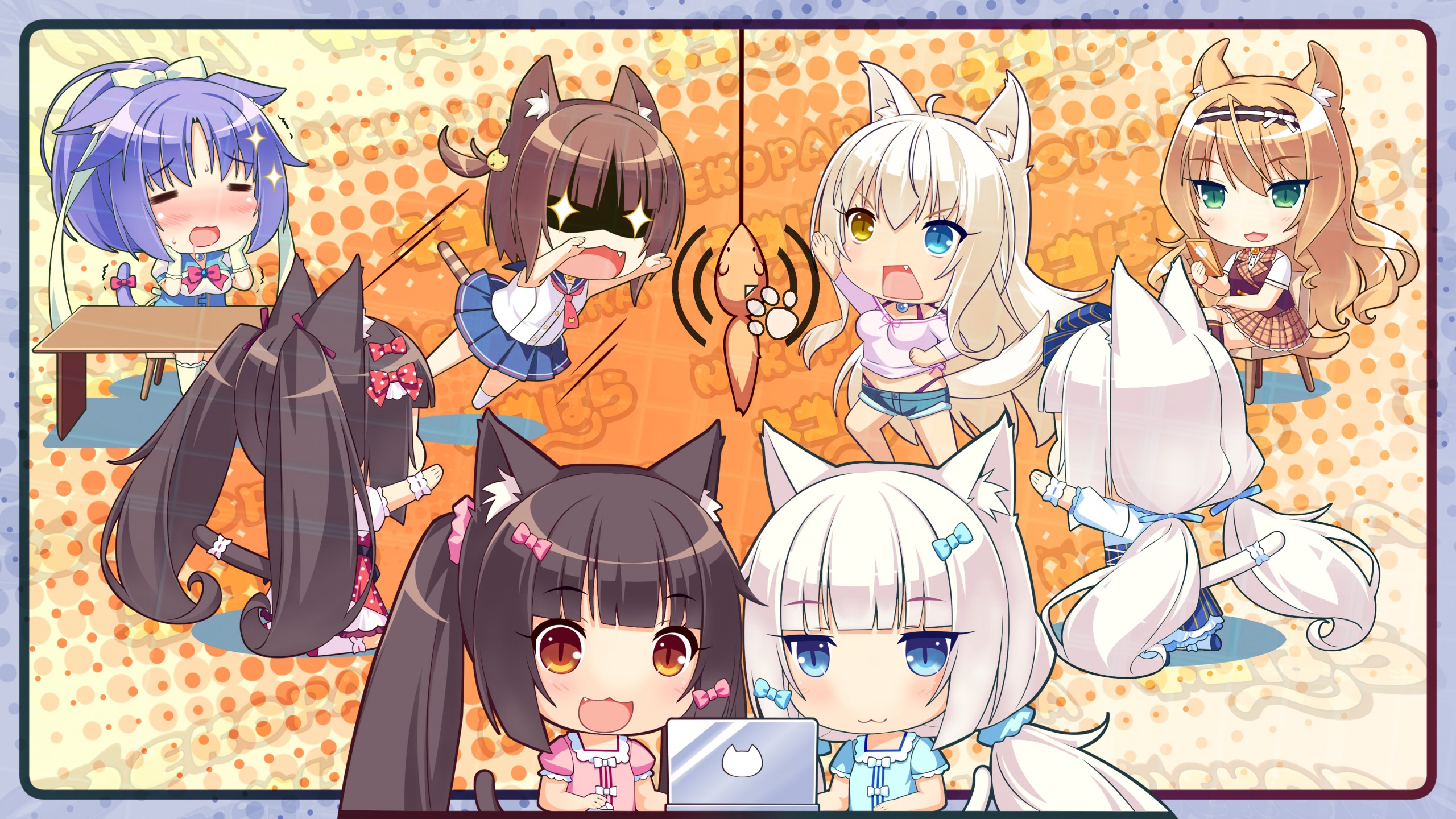 Nekopara Wallpaper By Carionto On Deviantart Nekopara Wallpaper By Carionto On Deviantart
