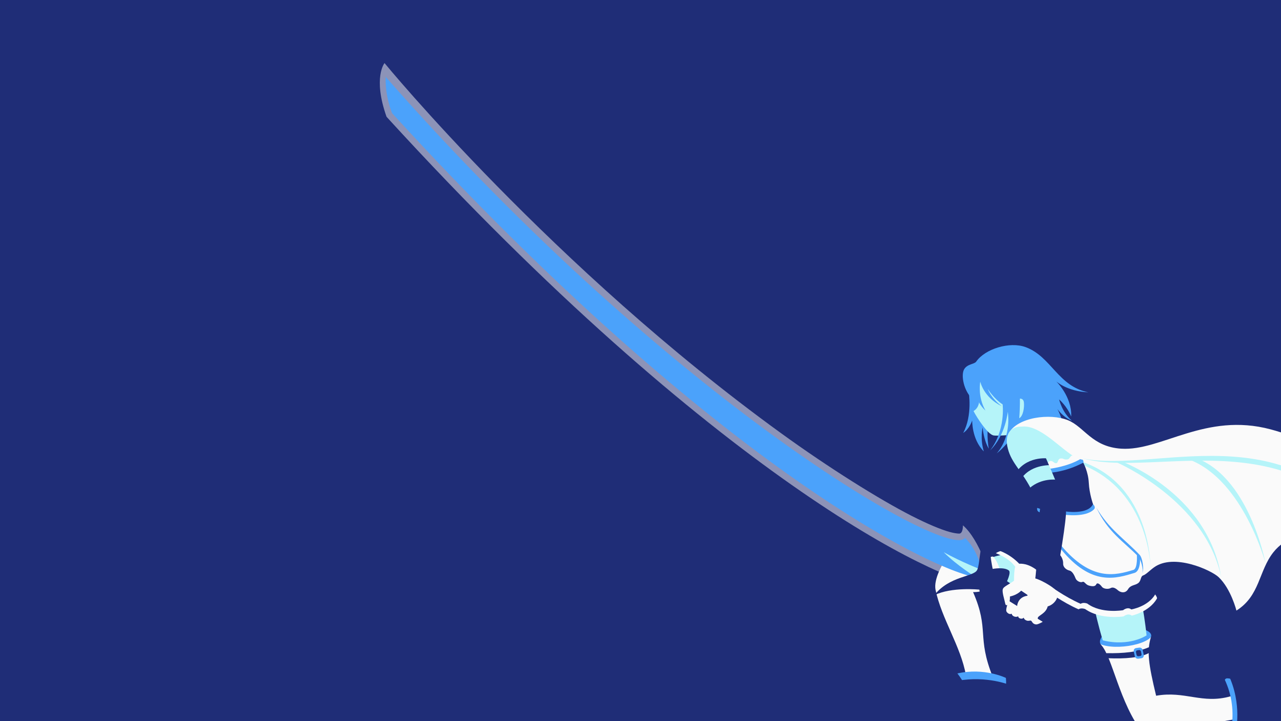 Madoka Magica - Sayaka Miki minimalism wallpaper