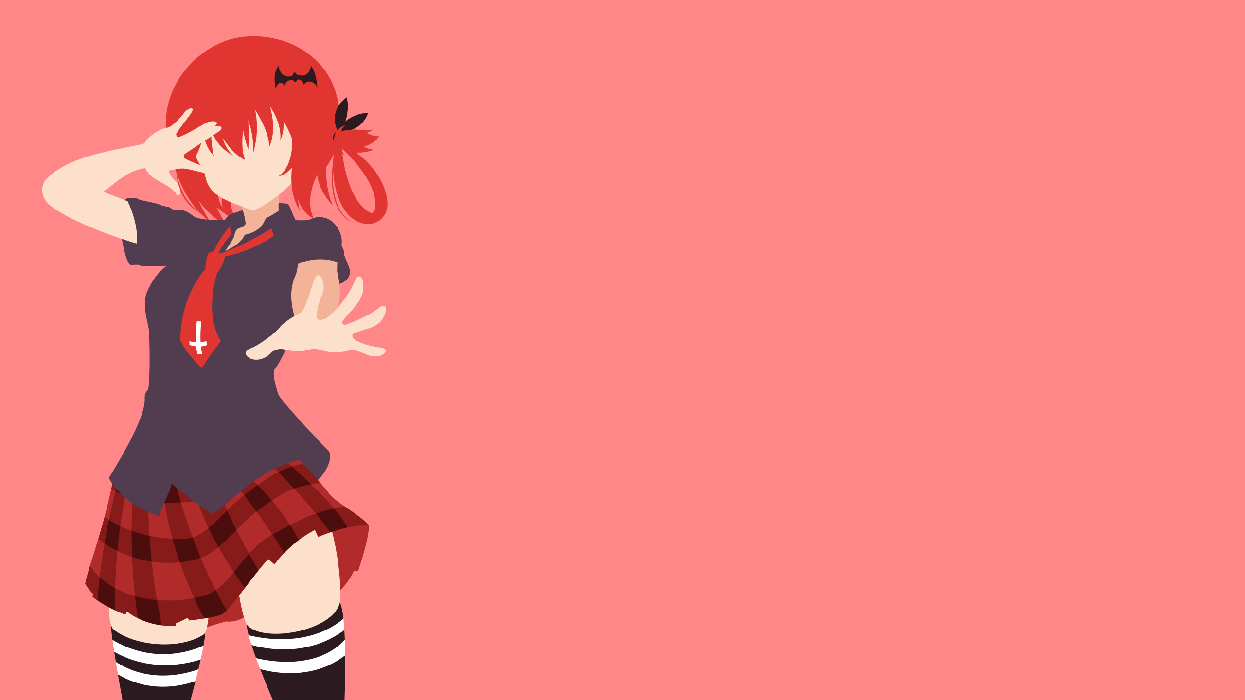Gabriel Dropout Satania Minimalism Wallpaper By Carionto On Deviantart