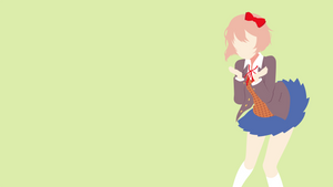 Doki Doki Literature Club - Sayori wallpaper